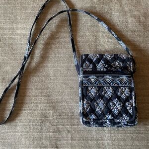 Vera Bradley Black Quilted Crossbody Bag